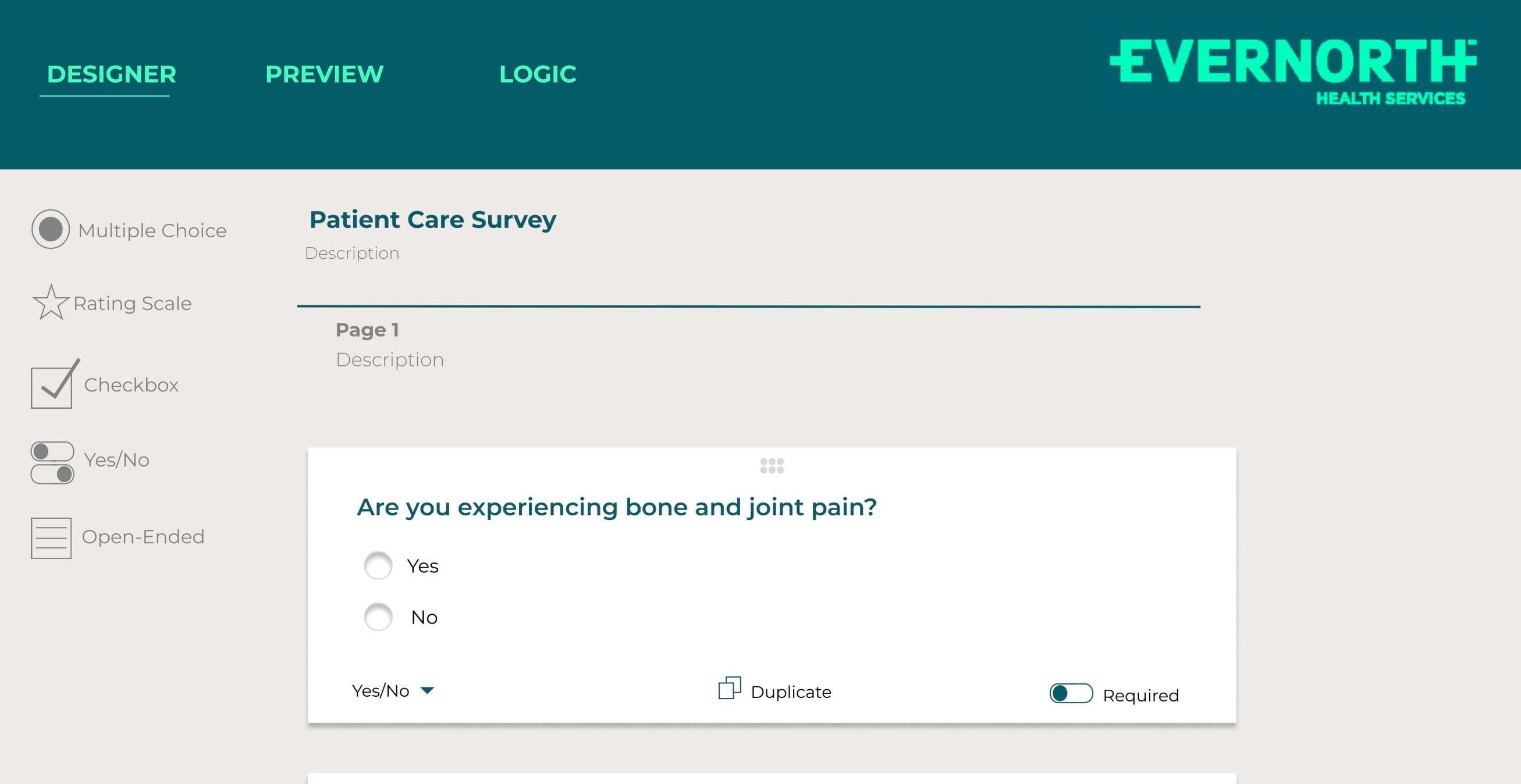 Dynamic Survey Creator