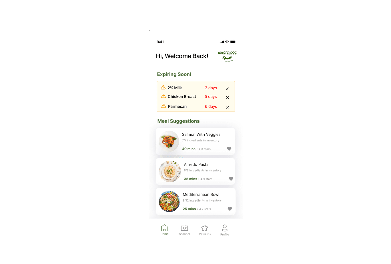 Smart & Sustainable Meal Planning